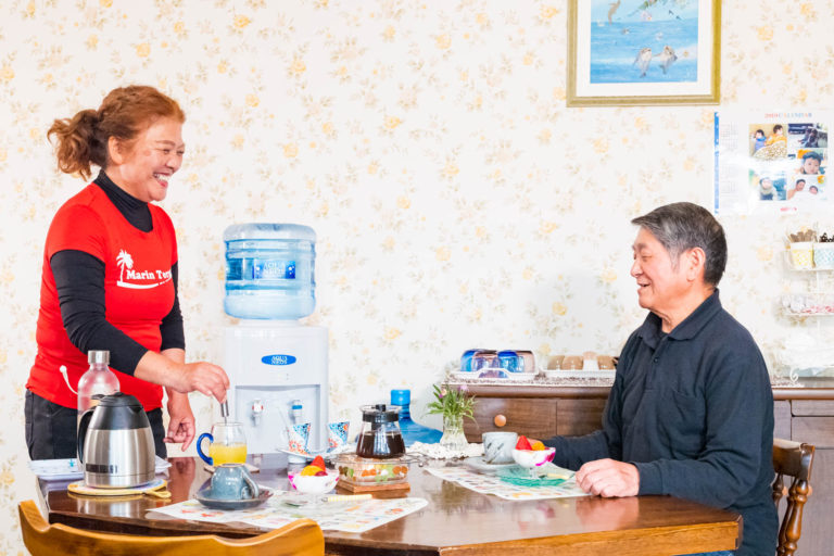 マリンテラス アクアネオスのある風景 吉田商事株式会社