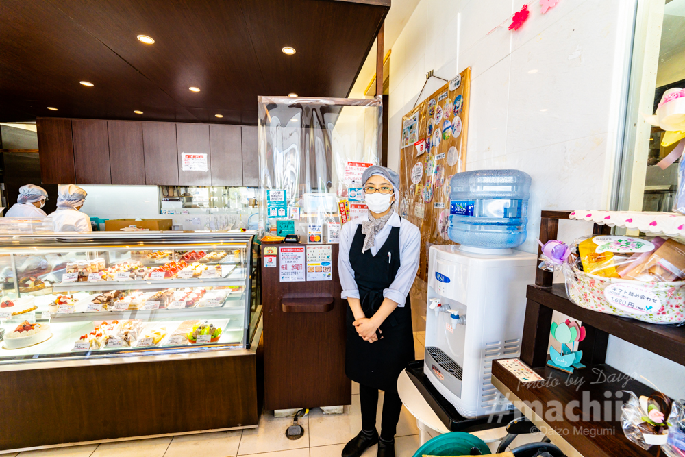 アクアネオスのある風景取材「菓子工房フランドール」さん